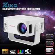 【全新】M60便攜無線高清投影機 (支援手機Airplay/WI-FI Casting & PD供電開機)