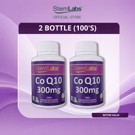 Ready stock 🇲 🇾 StemLabs CoQ10 300mg Heart Energy Booster TTC [JAKIM Halal KKM Approved