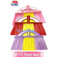 Soft PVC Broom Head / Broom Head Replacement-V3