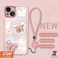 Phone Case iPhone 11 Iphone XR IPhone 7 Plus IPhone 8 Plus Gradient Butterfly Shockproof TPU Phone Case