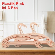 Hanger Plastik/Stainless Gantungan Baju Dewasa & Anak-anak Premium