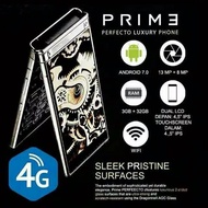 HP flip prime perfecto luxury sinyal 4g ram 3gb rom 32gb dual SI