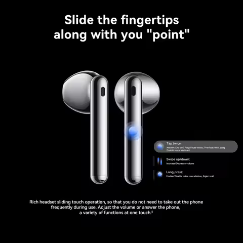 Huawei FreeBuds 4E wireless bluetooth headset semi-in-ear running sports headset active noise reduct