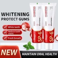 Toothpaste toothpaste English Version SP-6 Whitening toothpaste Probiotic Small toothpaste Stain Rem