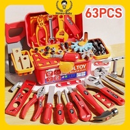 Kids Tool Toy Sets Simulation Electric Drill Children Repair Toolbox Kids Pretend Play Toy Boy Gift
