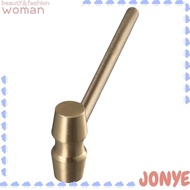JONY Gavel, Brass Yellow Hammer, Court Courtroom Gavel Company