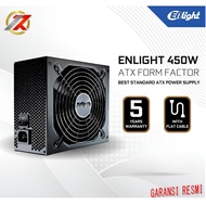 ENLIGHT Blacksir 450W 85% Efficiency Power Supply | PSU 450W Watt 80+ Efficiency 85% Enlight Black S