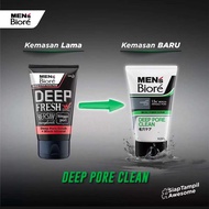 Biore Men's Deep Fresh 100g - facial foam - facial Wash