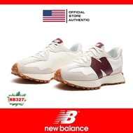 NB327 Retro Casual Running Shoes unisex wine