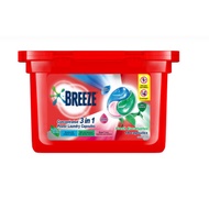 BREEZE 5 IN 1 LAUNDRY CAPSULES 18S FRESH LAVENDER/FRESH EUCALYPTUS/SAKURA BLOSSOM