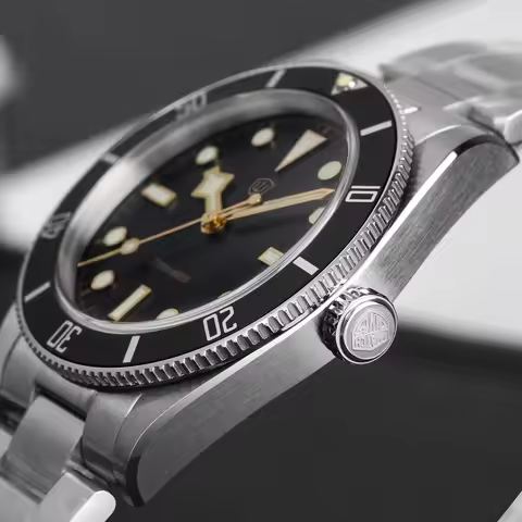 Watchdives WD7922 BB54 Watch VH31 Sweep Second Movement Sapphire Crystal 20bar Waterproof C3 Luminou