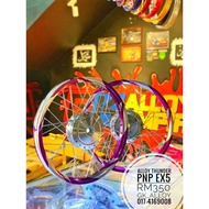 SET RIM THUNDER + HUB CHROM + LIDI CHROM