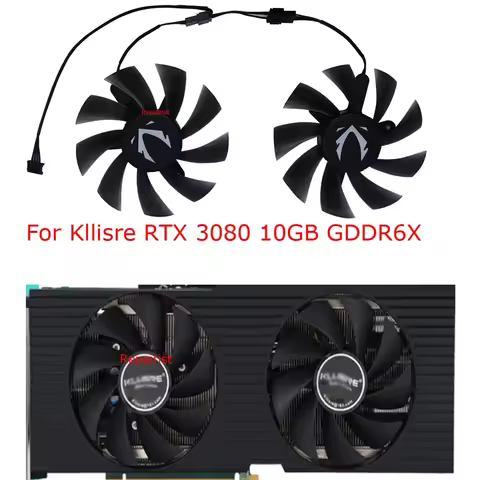 XY-D09015B,Graphics Cards Fan Cooling,For Kllisre RTX 3080 10GB,For Kllisre RTX 2060 SUPER 2060S 8G,