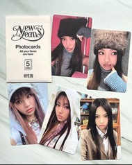 Newjeans Hyein OMG Album 小卡 + 明信片 set