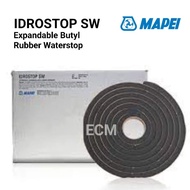 MAPEI IDROSTOP SW475 / SW300 SWELLABLE WATERSTOP, EXPANDABLE BUTYL RUBBER WATERSTOP