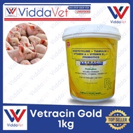 Vetracin Gold Soluble Powder Viddavet 1kl Vetracin gold powder 1 kg Vetracin gold with probiotic