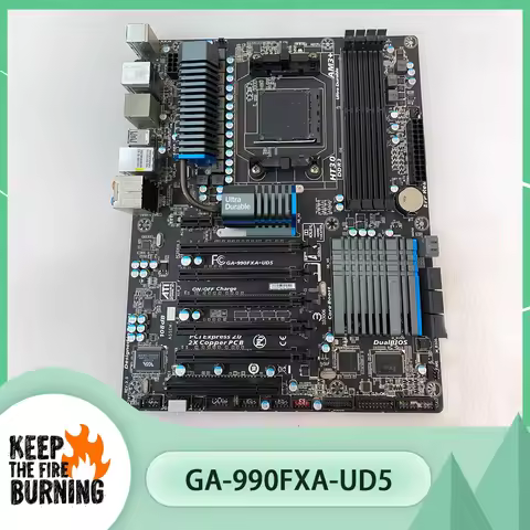 AM3 SATA 4 × DDR3 Motherboard GA-990FXA-UD5