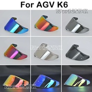 Helmet Visor For AgV Motorcycle Helmets Night Vision Visor Lens Case For AgV K6 Helmet Lens Windshie
