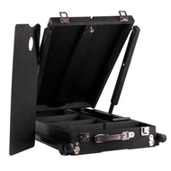 ขาตั้งอลูมิเนียม Pyramid+ กล่องไม้ สีดำ (ขนาด 72x114x140cm.) #620518