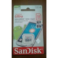 TRI54 - Micro Sd Sandisk Ultra 32GB Class 10 48MB s