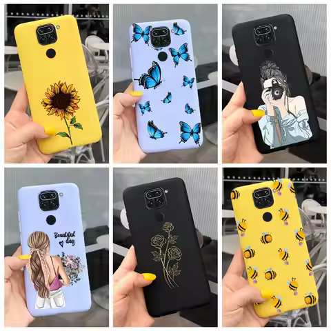 Case For Xiaomi Redmi Note 9 Case Note 9S Silicone Soft TPU Fundas Cover For Xiaomi Redmi Note 9 Pro