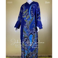 Jubah Kaftan Saloma Batik Terengganu (D2)