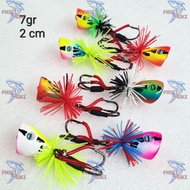 KAYU Jaws fishing bait / jaws frog / wooden bait 7gr 2cm