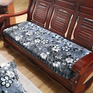 ♤●Musim sejuk menebal bantal sofa non-slip kayu solid kayu bantal mahoni bantal sofa bantal sofa bantal kerusi makan