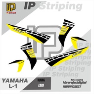 Lexi 125 IP L.01 graphic Striping sticker