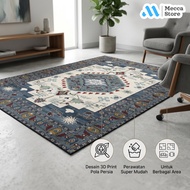 Persian Pattern Polyester Floor Carpet 1.6x2.3m