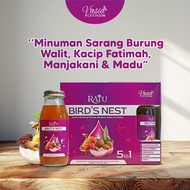 V'ASIA RATU BIRD'S NEST- MINUMAN SARANG BURUNG DENGAN KACIP FATIMAH, MANJAKANI, KURMA DAN MADU