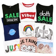 ASSORTED BRANDED T-SHIRT ALCOTT / RESERVED / DOTTI