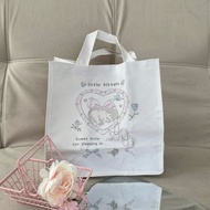 Mocorie - Glacessy Coquette Totebag Coquette Lunch Bag Coquette Lunch Bag/ Coquette Lunch Bag/ Ribbo
