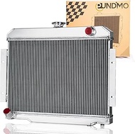 CU583 3Row Radiator for 1972-1986 Jeep CJ5 CJ6 CJ7 Scrambler 3.8L 4.2L 5.0L, Aluminum Radiators for 