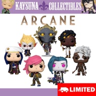 ARCANE Authentic Funko Pop (Ekko, Caitlyn, Heimerdinger, Vi, Jinx, Mel, Viktor) FREE PROTECTOR