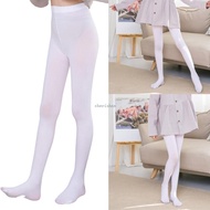 Children's Velvet Tights with Run-Resistant Technology - Ideal for Ballet Practice