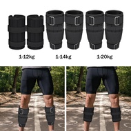 [chiwanjibc] Ankle Weights Pair Adjustable Workout Weights Weighted Foot Leg Weights Leg Weight Stra