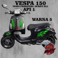 stiker vespa 150 vespa primavera vespa sprint api 1 - stiker decal vespa 150 vespa primavera vespa s