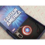 Ready Stock Authentic Captain America Mavel With LED Light Up EZ-Link Ezlink Charms