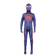Miles Morales Cosplay Bodysuit and Mask, Adult Jumpsuit Outfits for Halloween Carnival Party