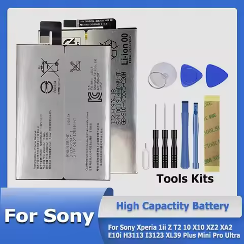 XDOU LIP1655ERPC X10 Mini SNYSV24 Battery For Sony Xperia 1ii Z T2 10 X10 XZ2 XA2 E10i H3113 I3123 X