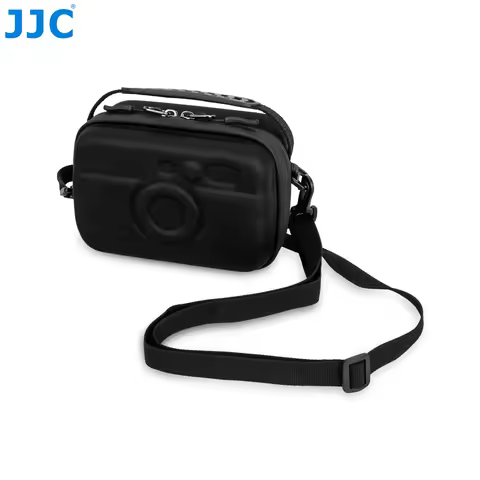 JJC Black Portable Camera Bag Case Pouch for Canon Powershot V10 G1 X Mark III G7X Mark II Sony ZV-E