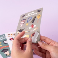 Sticker Scrapbook Graduation Aesthetic Graduation Sticker Graduation Book Journal Aesthetic