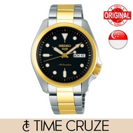 [Time Cruze] Seiko 5 Sports SRPE60K1 Automatic Two-Tone Stainless Steel Men Watch SRPE60K SRPE60