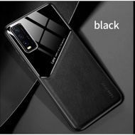 casing vivo y20 / y20s / y12s / y20s g / y20i soft case double skin - hitam vivo y20s g