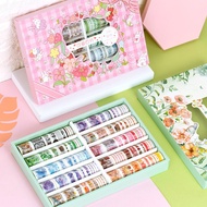 100 Rolls Washi Tape Cute Girl Border Masking Tape Stickers DIY Diary