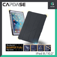 CAPDASE - Apple iPad 8 10.2 Bumper FOLIO Flip Case 防撞 摺疊式 保護套 原裝行貨