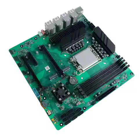 BKHD Z690 Motherboard NAS Soft Router Industrial Computer Matx 4Lan 8sata B760 B660 Intel i9-14900K 