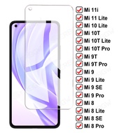 Full Protective Glass For Xiaomi Mi 11 10 Lite 10i 11i 9T 10T Pro 5G Screen Protector Mi 8 9 SE A3 Poco M3 F3 X3 NFC Tempered Film