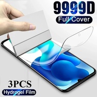 3Pcs HD Clear Soft Hydrogel Film Anti Blue Light Dustproof Phone Screen Protector For Umidigi Power 